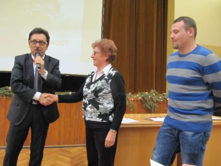 Sprejem najaktivnejših prostovoljcev v letu 2014, ob mednarodnem dnevu prostovoljstva 13